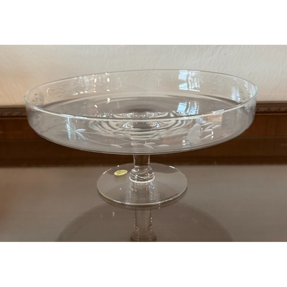 Vintage Princess House Pedestal Server 031 Cake Plate/Server Hard To Find in Box